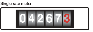single-rate-meter
